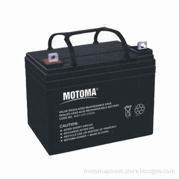SLA and VRLA Battery with 12Ah Power, 12V Voltage, Low Pressure Venting System and Stable Quality